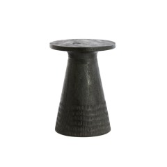 SIDE TABLE PX MATT BLACK WOOD 50 